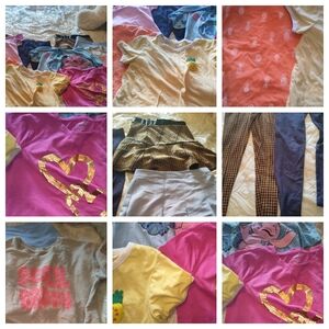 Girl's Size 14-16 Clothing Activewear Lounge Multicolor Lot 12 Pieces Clothes